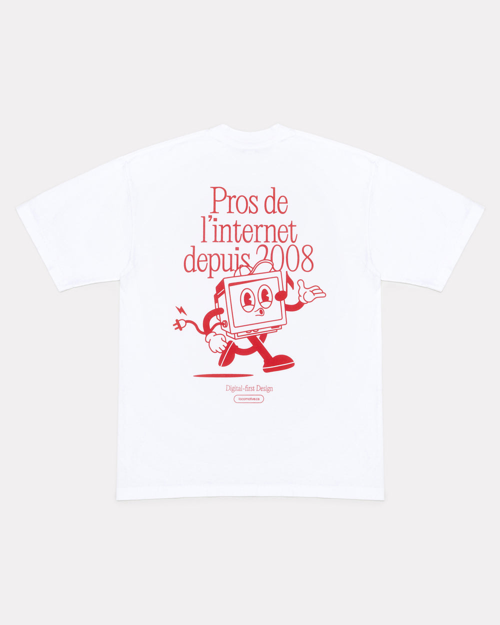 Pros de l'internet White T-Shirt