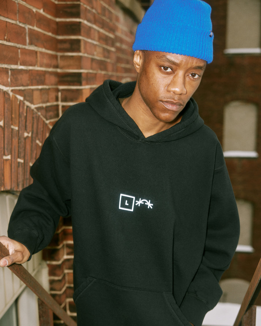 Black Hooded Sweatshirt