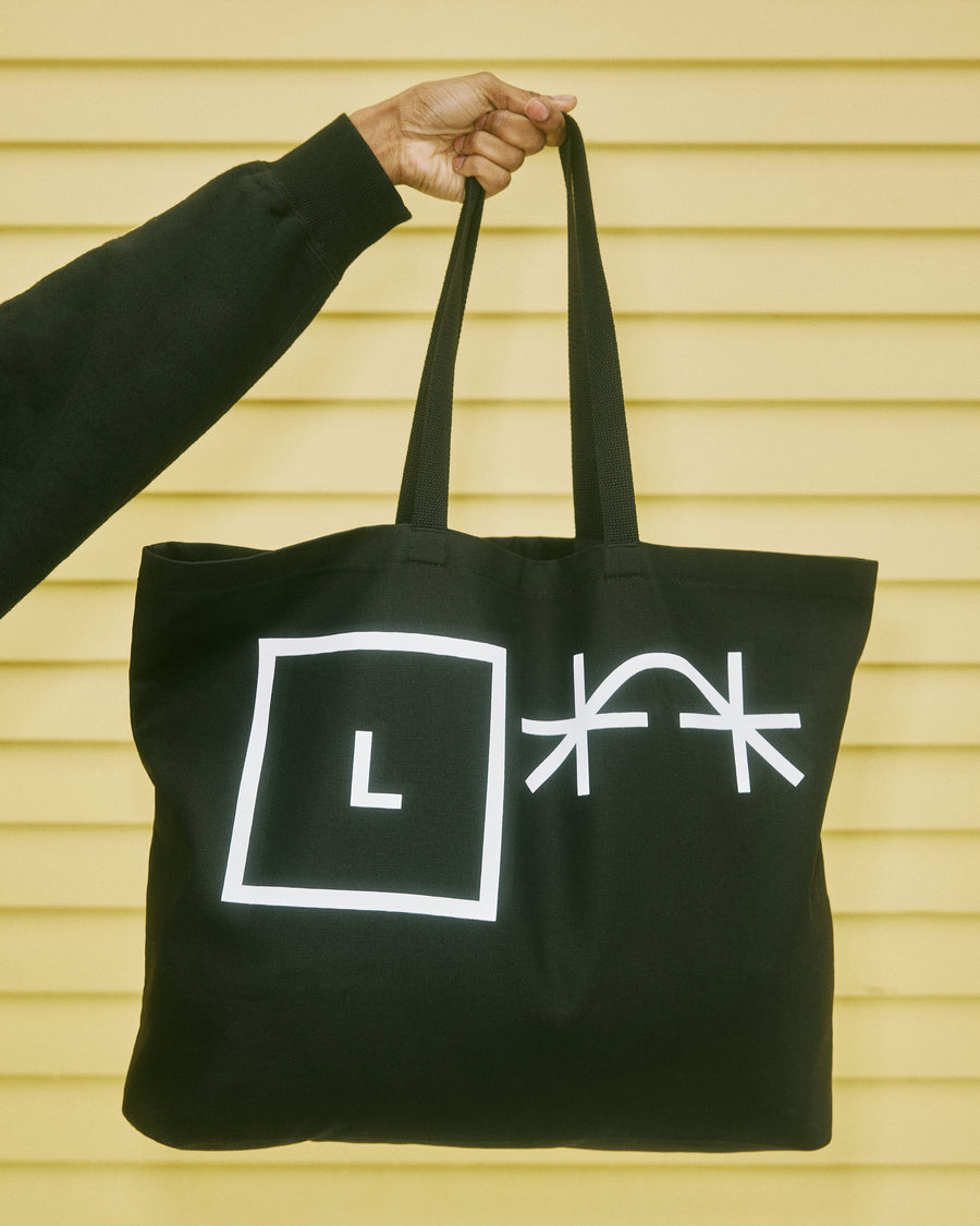 Black Oversized Tote Bag
