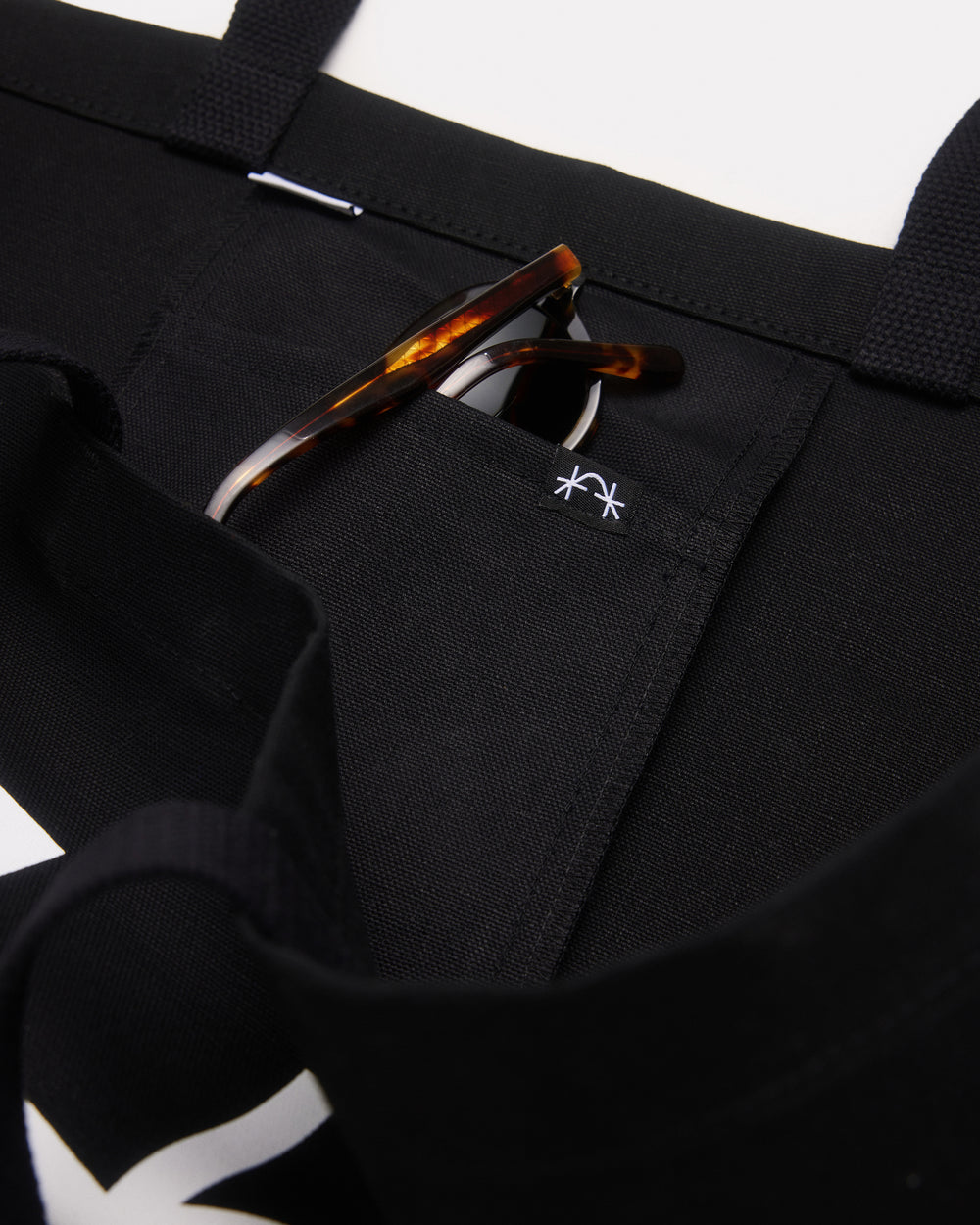Black Oversized Tote Bag