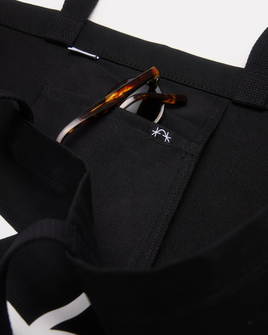 Black Oversized Tote Bag