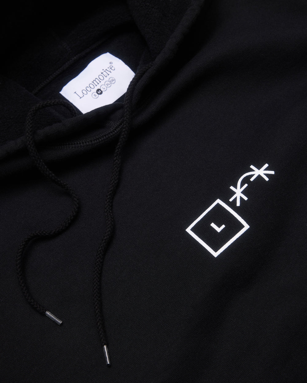 Black Hooded Sweatshirt
